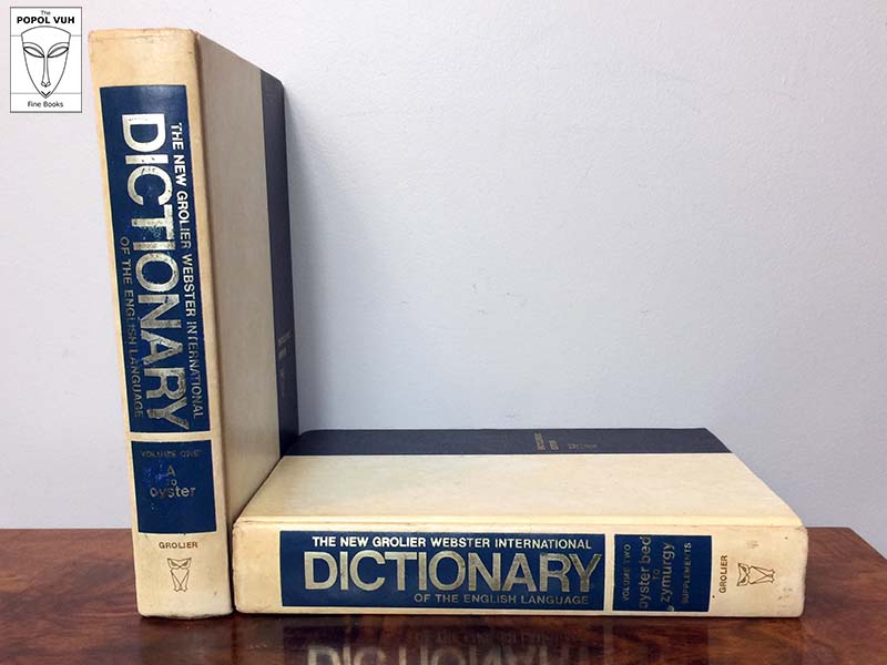 Grolier - The New Grolier Webster International Dictonary Of The English Language (Vol. I - II)